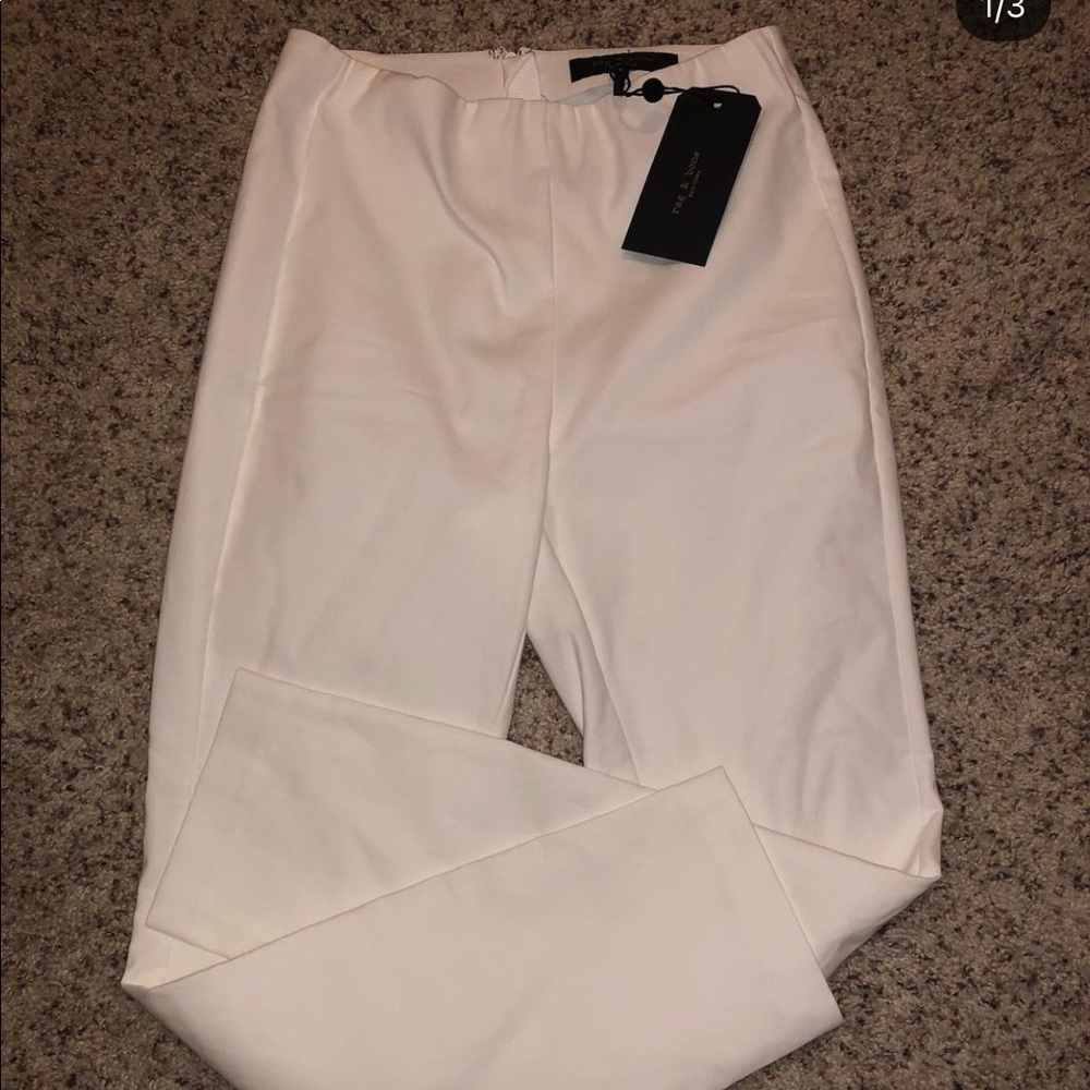white rag & bone pants